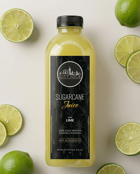 1 Litre Sugarcane Juice mixed with Lime