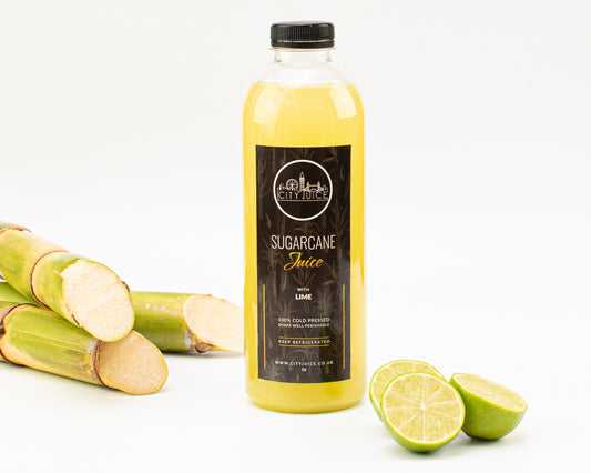 Natural Sugarcane Juice Mix with Lime | City Juice